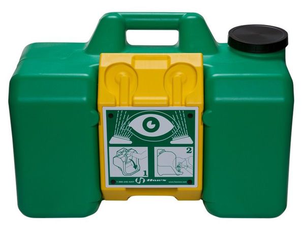 Eyewash Station in Green