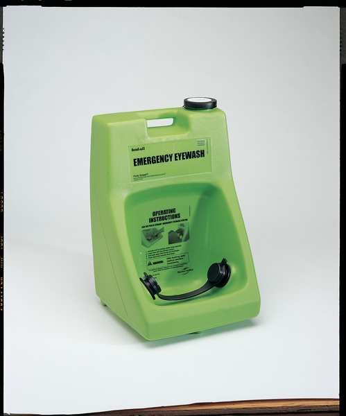 Eyesaline; Porta Stream I Eyewash Station in Green