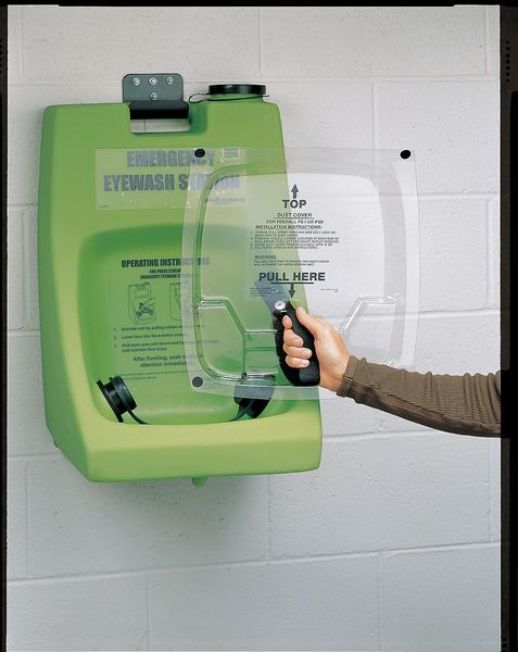 Eyesaline; Porta Stream I Eyewash Station in Green