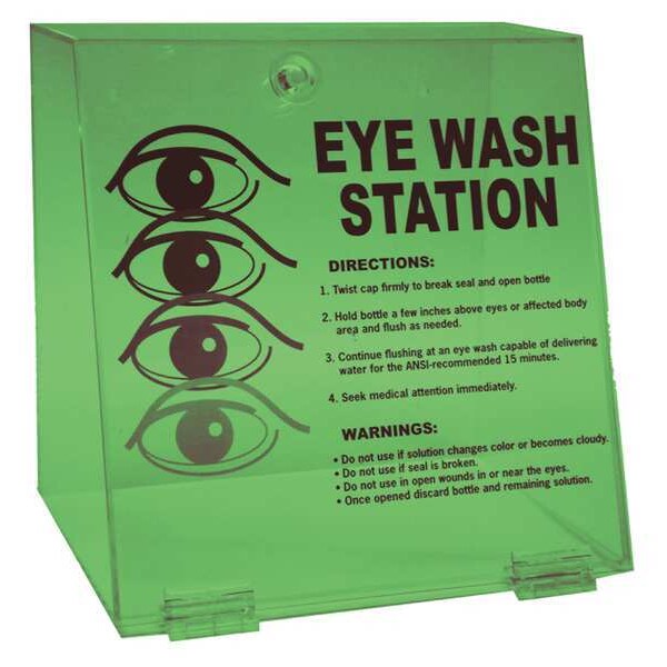Eyewash Station in Green
