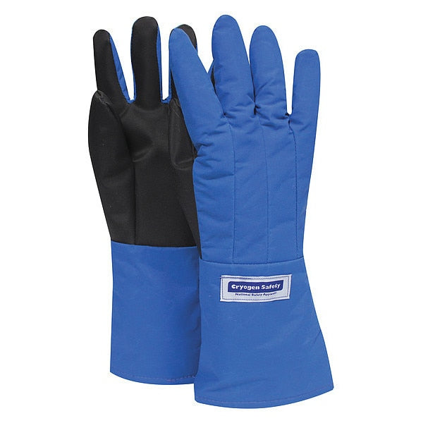 Cryogenic Glove, L, Straight, Blue, PR