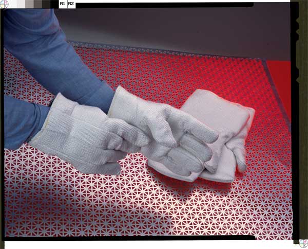 Heat Resistant Gloves, Tan, ZetexPlus, PR