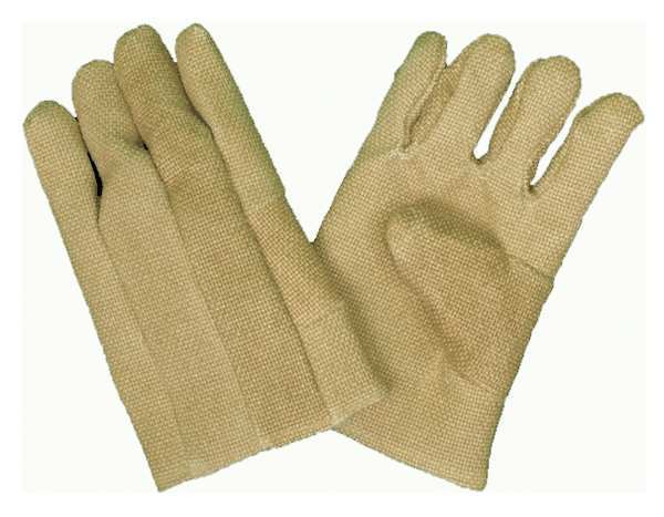 Heat Resistant Gloves, Tan, ZetexPlus, PR