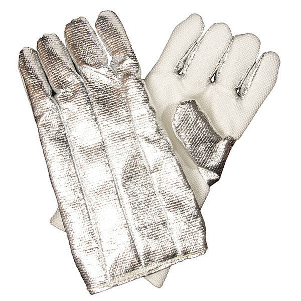 Heat Resist. Gloves, Aluminized, Z-Flex, PR
