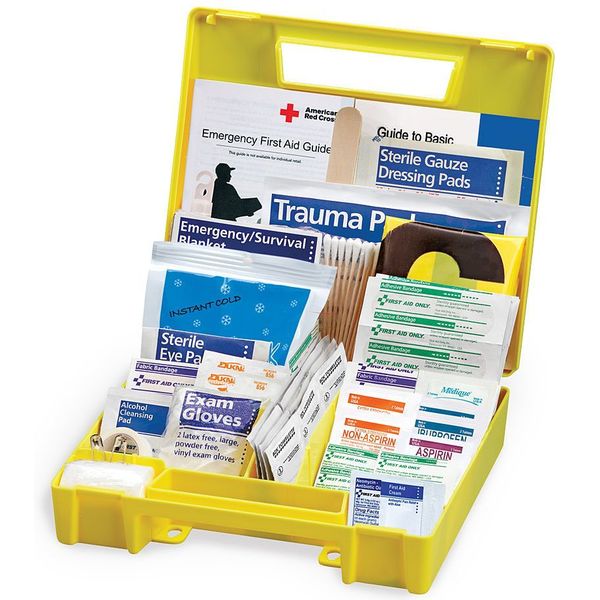 Bulk First Aid kit, Plastic, 25 Person