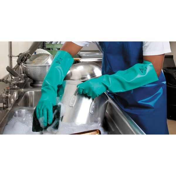 Chemical Resistant Glove, 22 mil, Sz 11, PR