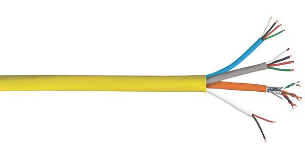 Comm Cable, Plenum, 22/16,500 Ft.