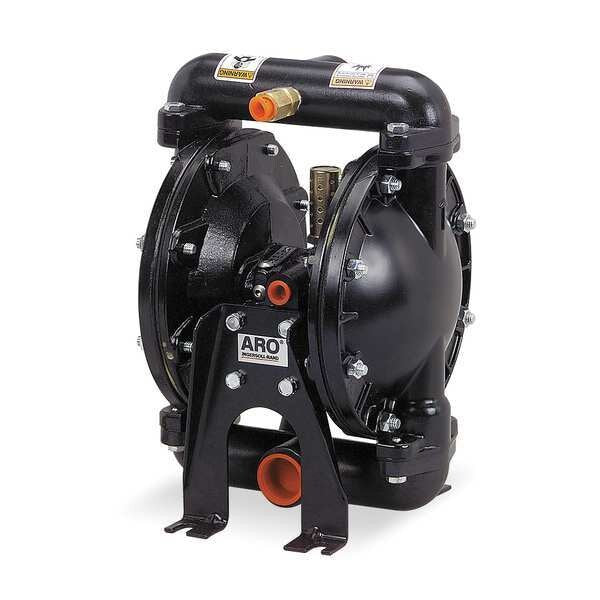 Double Diaphragm Pump, Aluminum, Air Operated, Viton, 29 GPM
