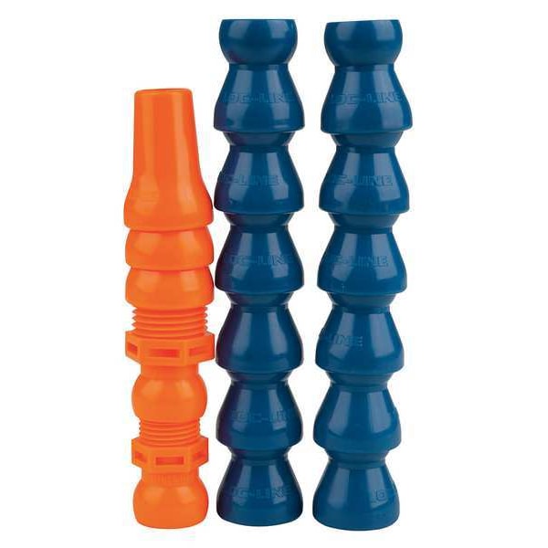 Hose Assembly, 13 in with Fittings: 1/2 in Hose Inside Dia, Acetal Copolymer