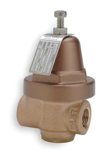 Pressure Regulator, 1/4 In, 80 to 120 psi