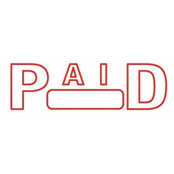 Message Stamp, Paid, 5/16