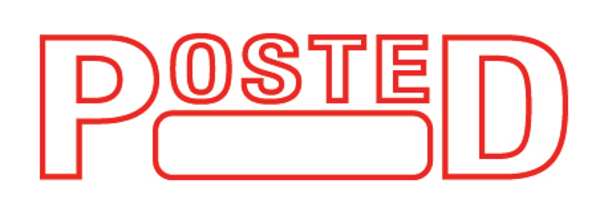 Message Stamp, Posted, 5/16