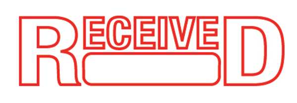 Message Stamp, Received, 5/16