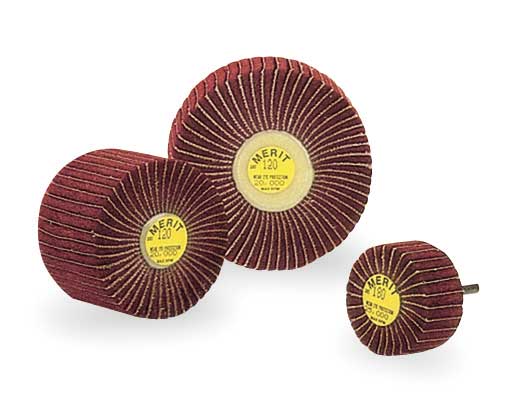 Flap Wheel, Interleaf, AO, 2x1x1/4 Shk, 180G