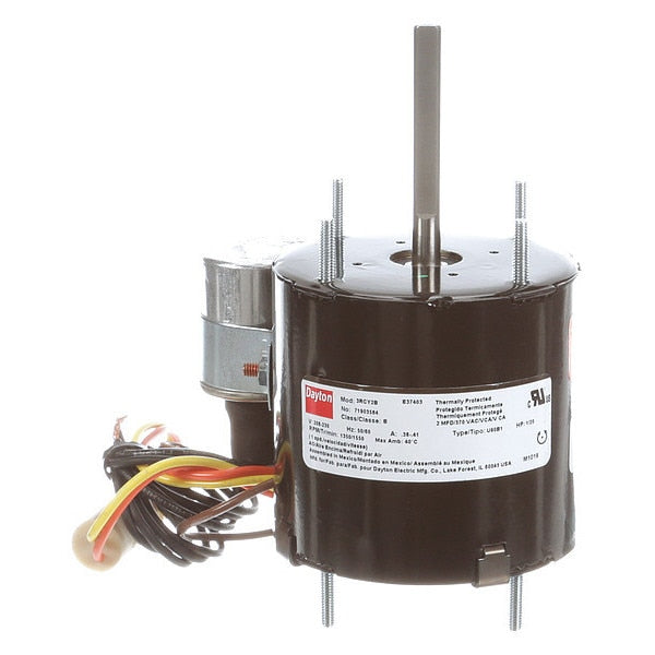 HVAC Motor, 1/20 HP, 1550 rpm, 208-230V, 3.3