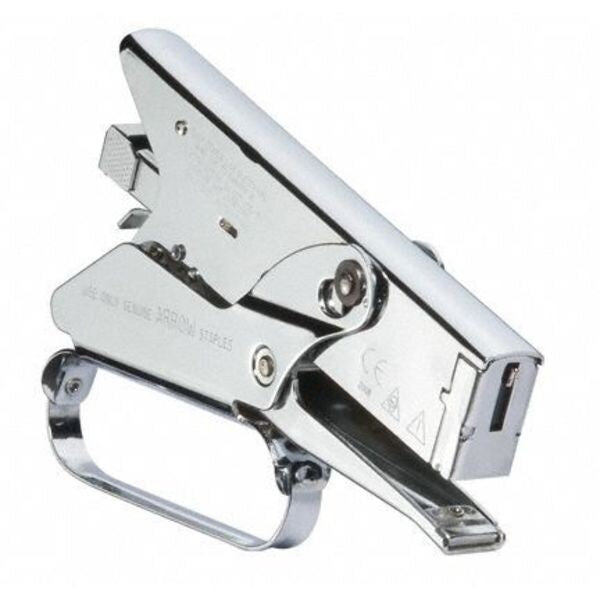 Plier Stapler, Manual, Heavy Dty, Flat Crwn