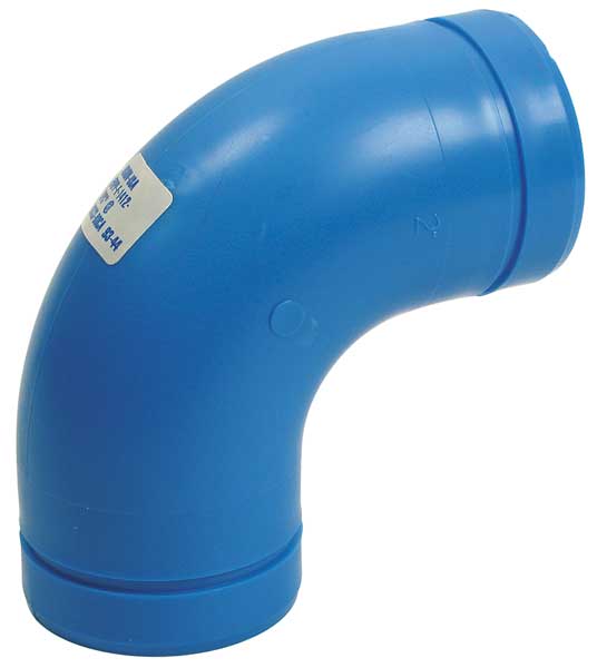 90 Degree Elbow, Polypropylene, 1-1/2