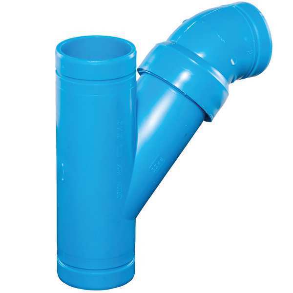 Long Turn Wye, Polypropylene, 2