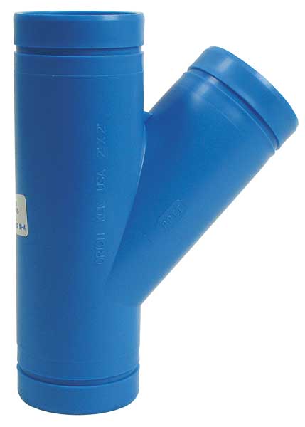 Single Wye, Polypropylene, 4