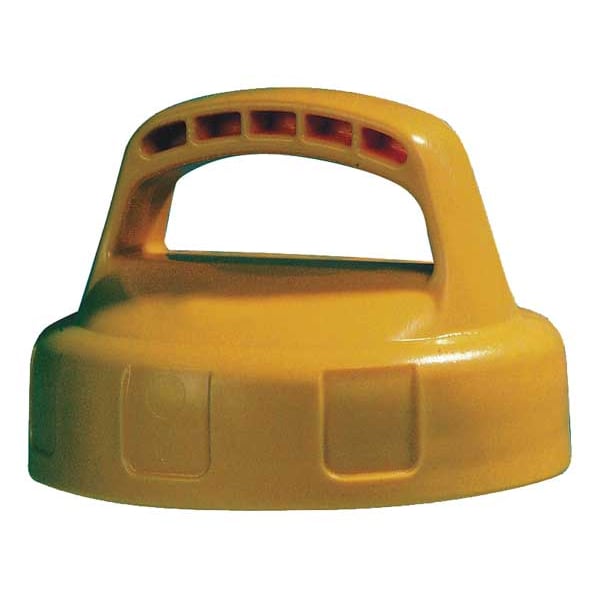 Storage Lid, HDPE, Yellow
