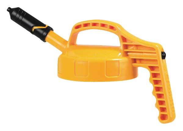 Mini Spout Lid, w/0.27 In Outlet, Yellow