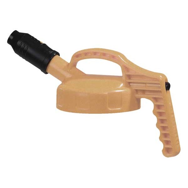 Stumpy Spout Lid, w/1 In Outlet, Beige