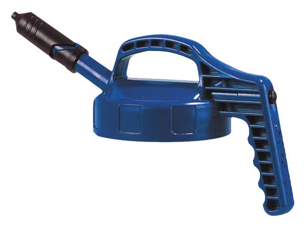 Mini Spout Lid, w/0.27 In Outlet, Blue