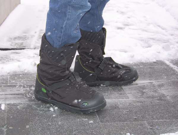 Winter Boots, Men, 15M, Buckle, Plain, PR