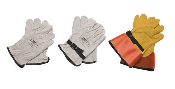 Elec. Glove Protector, 9, White, PR