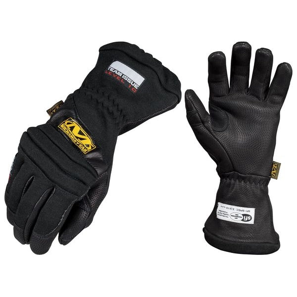 CarbonX Level 10 Fire Retardant Gloves, XL, Black, PR