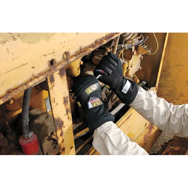 CarbonX Level 10 Fire Retardant Gloves, XL, Black, PR