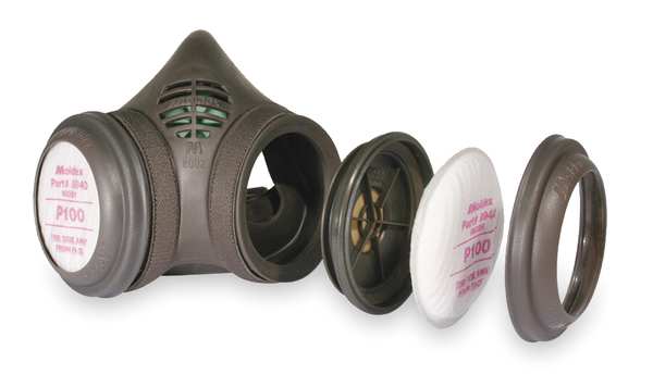Moldexâ¢ 8000 Series Half Mask Respirator Kit, M