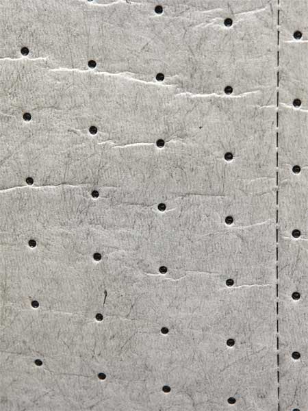 Sorbents, 64 gal/pk, Universal Absorbed, Gray, Polypropylene