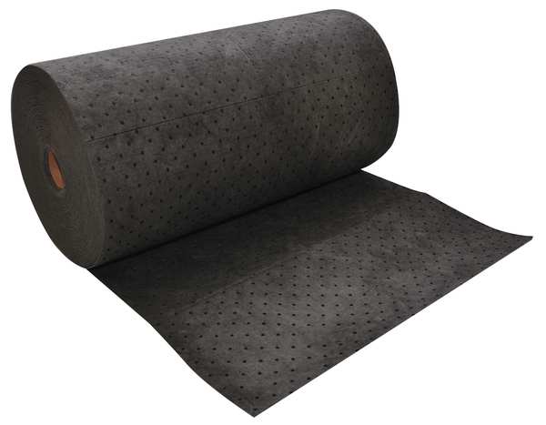 Sorbents, 25 gal/pk, Universal Absorbed, Gray, Polypropylene