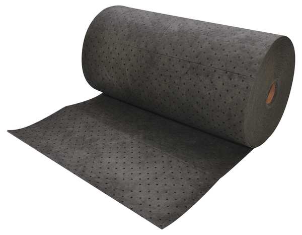 Sorbents, 64 gal/pk, Universal Absorbed, Gray, Polypropylene
