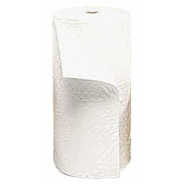 Sorbents, 38 gal/pk, Oil Absorbed, White, Polypropylene