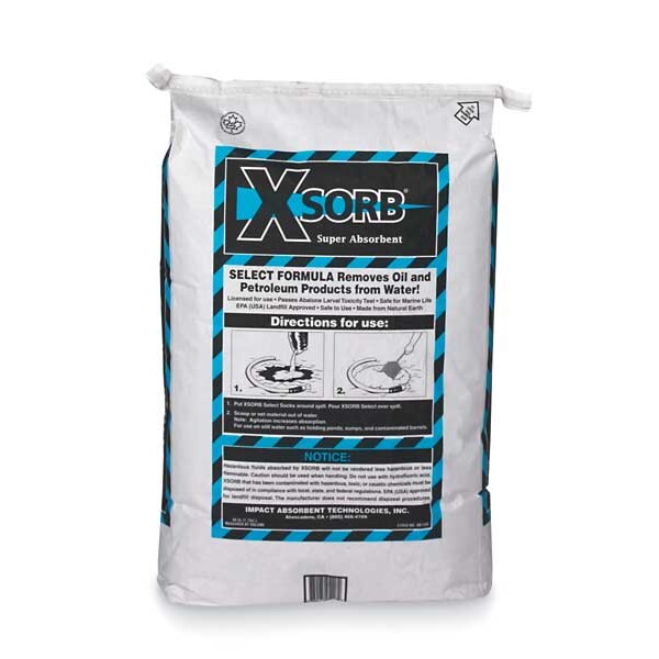 Hydrocarbon Absorbent, 1.75 cu. Ft., Bag