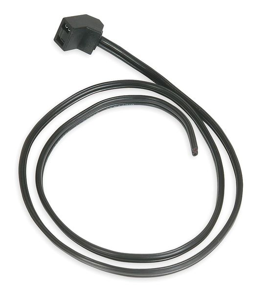 Cord Set With Wire Leads, 115/230V AC, 36 in W.