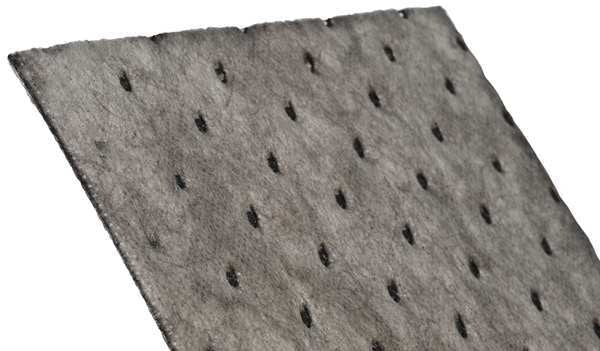 Sorbents, 37 gal. Universal Absorbed, Gray, Polypropylene
