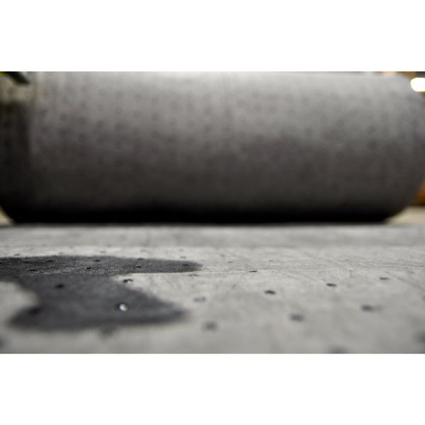 Sorbents, 64 gal/pk, Universal Absorbed, Gray, Polypropylene