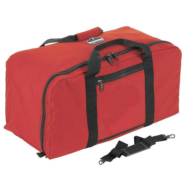 Personal Gear Bag, 1000D Nylon, Double Coated, Red, 15 in Height