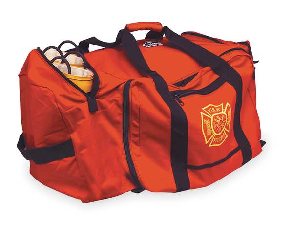 Personal Gear Bag, 1000D Nylon, Double Coated, Red, 15 in Height