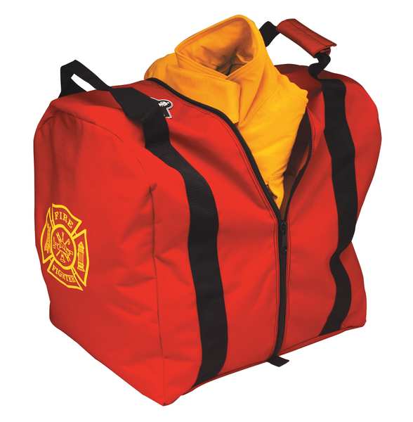 Personal Gear Bag, 1000D Nylon, Double Coated, Red, 15 in Height