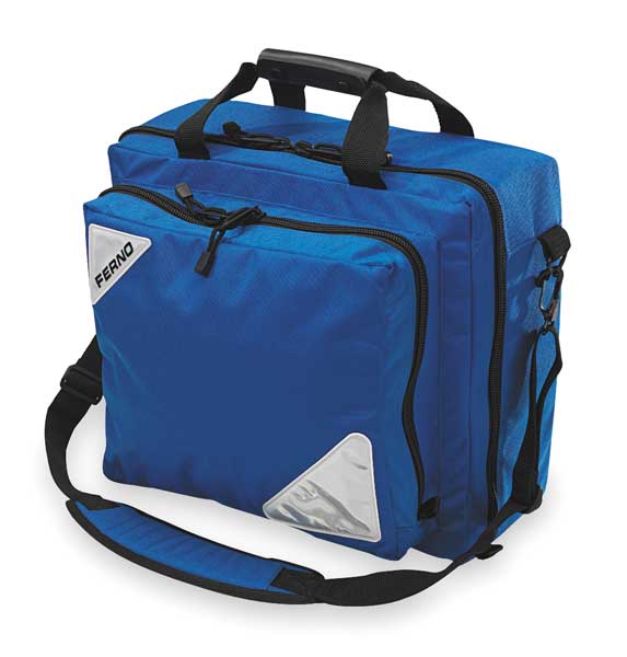 Soft-Sided Bag, Dupont Cordura, Blue, 15 1/2 in Height