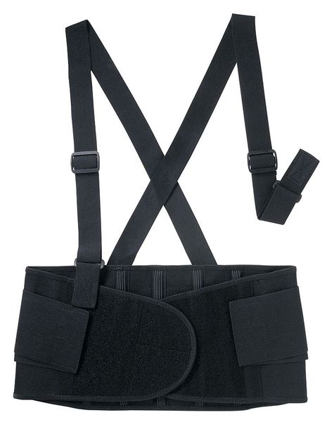 Back Support, With Suspender, L