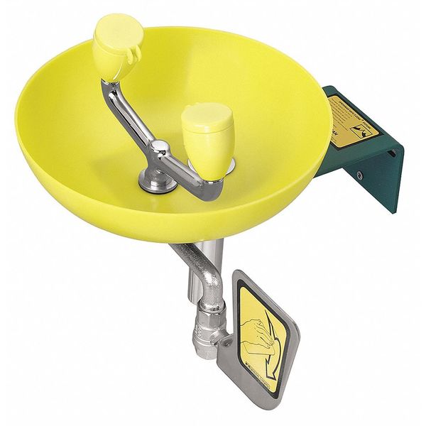 Wall Mounted Eye/Face Wash Station Plastic
