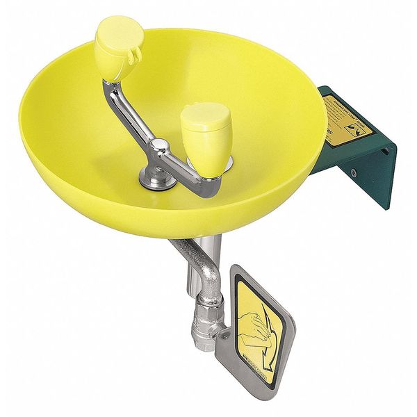 Wall Mounted Eye/Face Wash Station Plastic
