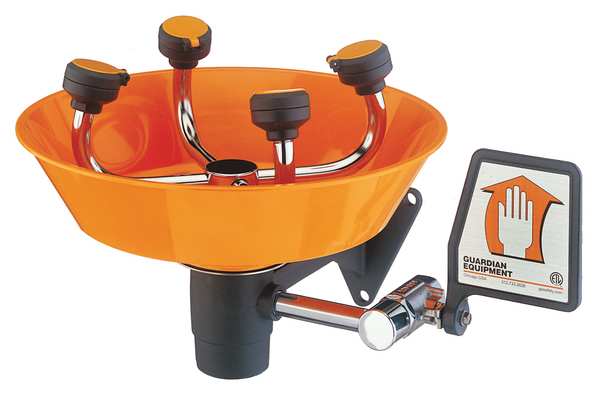 Wall Mounted Eyewash Station ABS Plastic