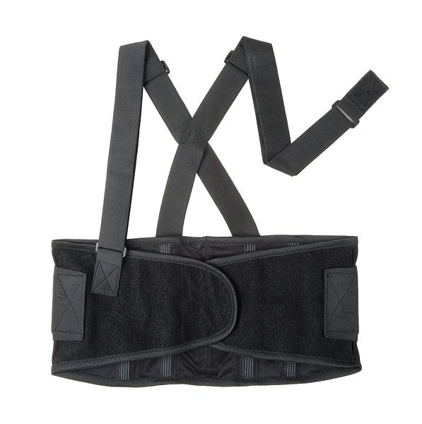 Back Support, Elastic, M, Black