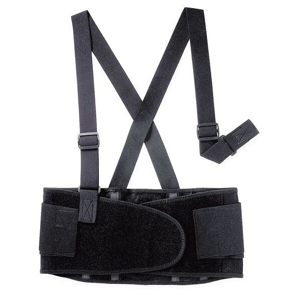 Back Support, Elastic, XL, Black